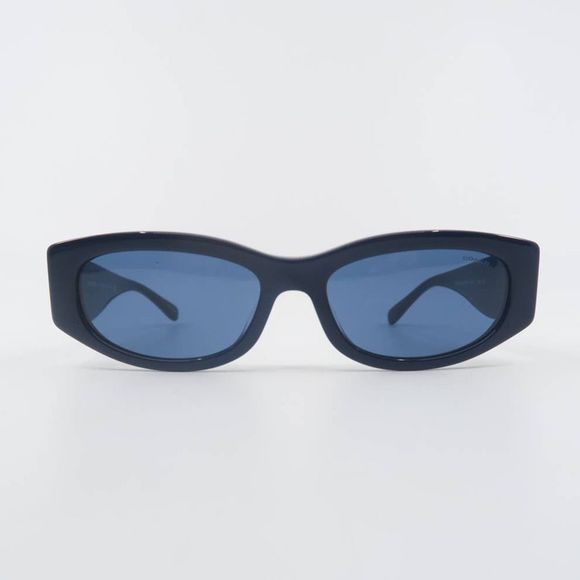 COACH HC8302BU 5480/55 New Dark Navy/Navy Authentic Women's Sunglasses - Picture 2 of 9